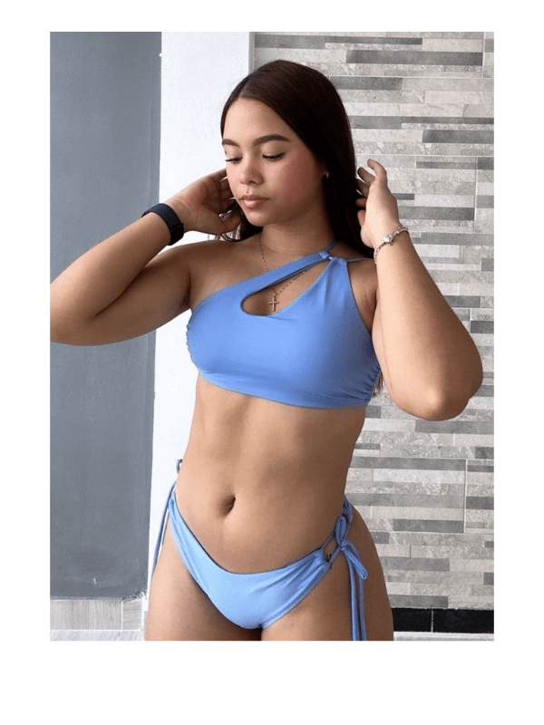 BIKINI DOS PIEZAS AZUL CLARO REF. 12