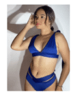 BIKINI DOS PIEZAS AZUL MARINO REF. 45