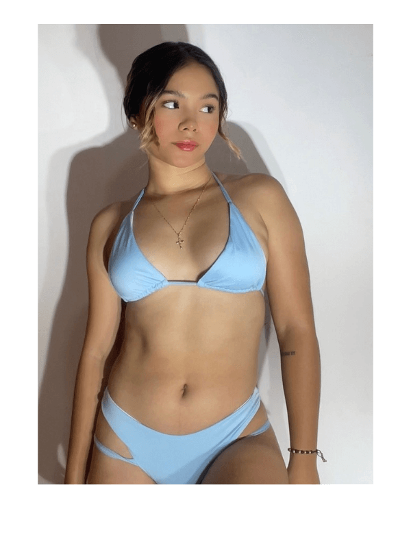 BIKINI DOS PIEZAS AZUL CLARO REF. 46