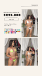 COMBO 12  -  X3 BIKINIS 2 PIEZAS