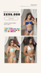 COMBO 13  -  X3 BIKINIS 2 PIEZAS