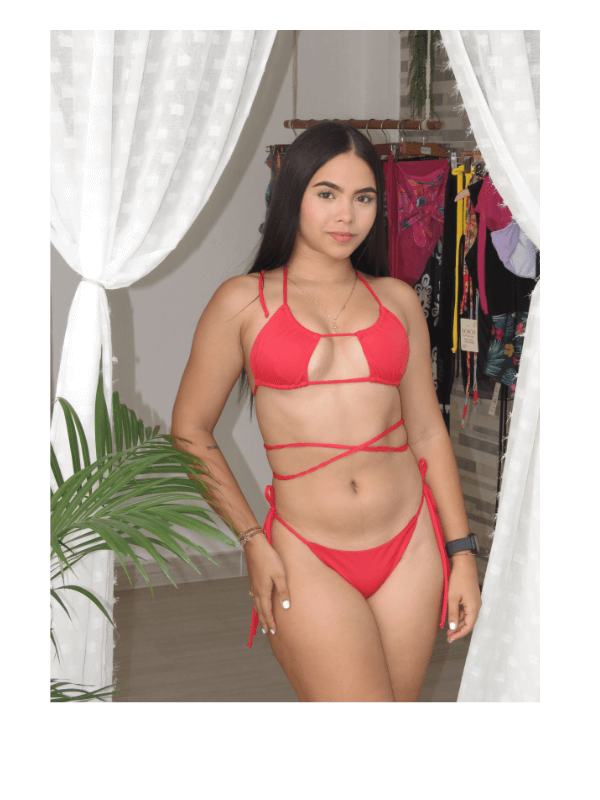 BIKINI DOS PIEZAS STRAWBERRY RED REF. 117