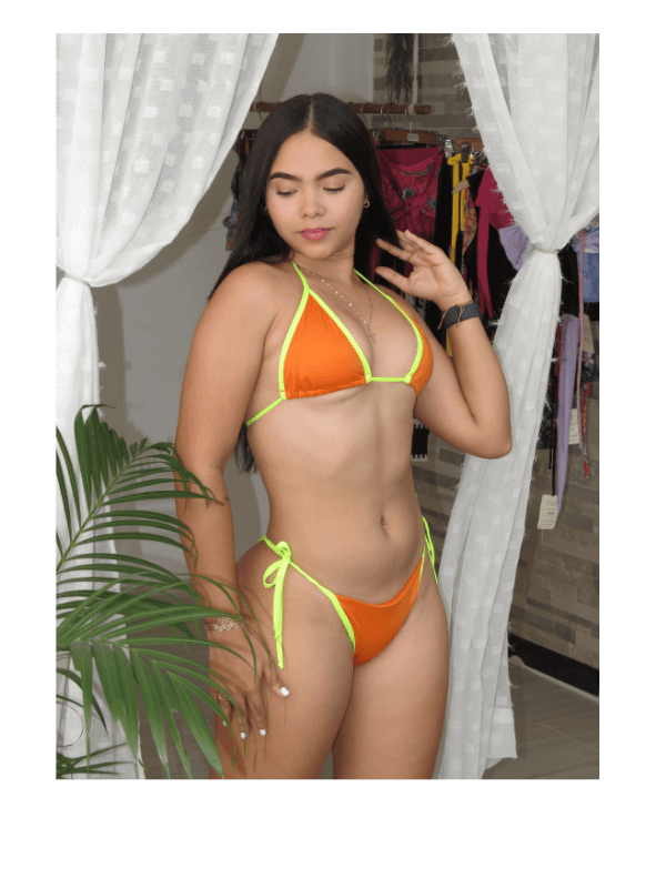 BIKINI DOS PIEZAS ORANGE LEMON REF. 122