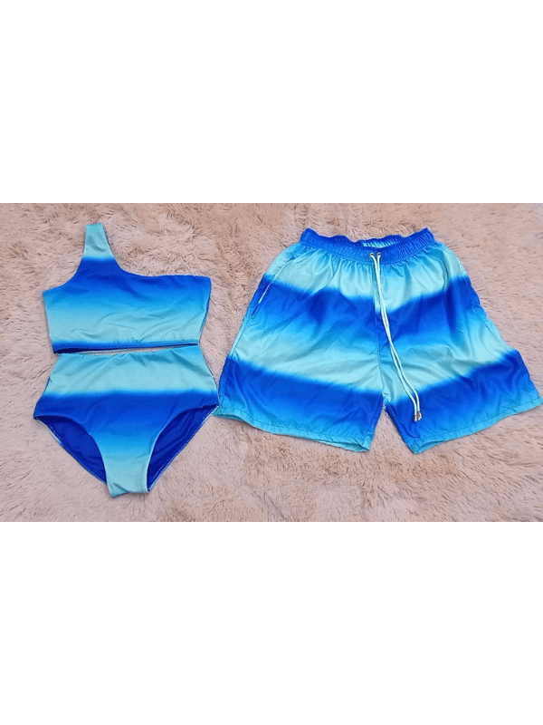 MATCH BIKIN PARA PAREJA AZUL REF. 178