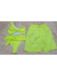 MATCH BIKIN PARA PAREJA VERDE LIMON REF. 179