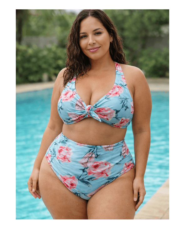 BIKINI DOS PIEZAS CLASSIC LIGHT BLUE REF. 183
