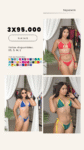 COMBO 13 – X3 BIKINIS 2 PIEZAS