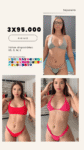 COMBO 5 – X3 BIKINIS 2 PIEZAS