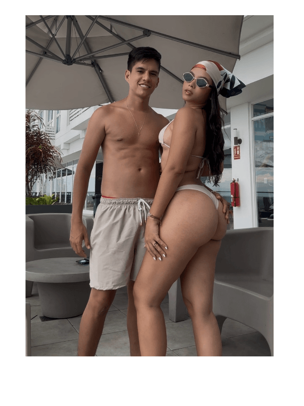 MATCH BIKINI PARA PAREJA BEIGE COLOR REF. 267