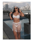 SET BIKINI WHITE MESH REF. 264
